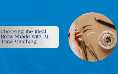 Choosing the Ideal Brow Shade with AI Tone Matching