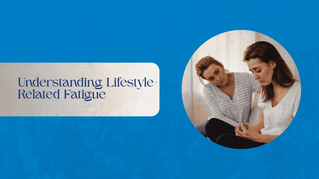 Individual performing morning stretches to support energy and reduce fatigue